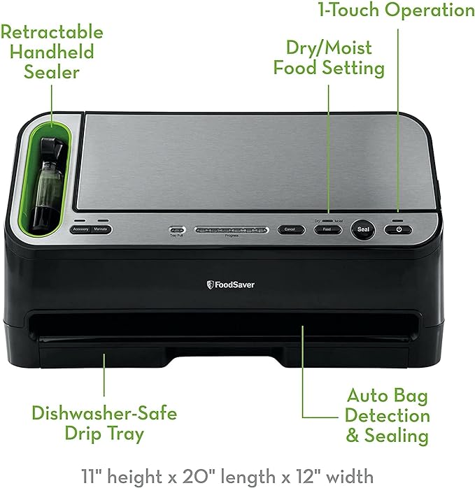 FoodSaver 4800 Series Vacuum Sealer Machine-VS4840