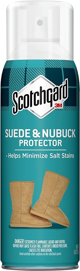 Scotchgard Nubuck & Suede Leather Protector Spray, Suede Spray for Footwear and Accessories, Leather Protectant Spray, 6 Oz 4506-G3