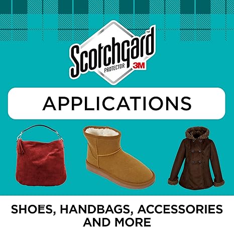 Scotchgard Nubuck & Suede Leather Protector Spray, Suede Spray for Footwear and Accessories, Leather Protectant Spray, 6 Oz 4506-G3